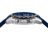 Buy Shop Versace V-Ray Chronograph Quartz Blue Dial Blue Leather Strap Watch for Men - VE2I00721 USA Online