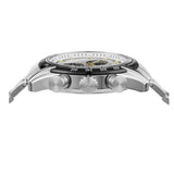 Buy Shop Versace V-Ray Chronograph Quartz Silver Dial Silver Steel Strap Watch For Men - VE2I00321 USA Online