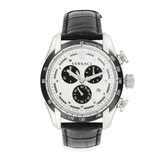 Buy Shop Versace V-Ray Quartz Silver Dial Black Leather Strap Watch for Men - VDB010014 USA Online
