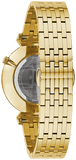 Buy Shop Versace V-Twist Black Dial Gold Mesh Bracelet Watch for Women - VELS00819 USA Online