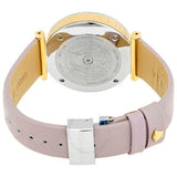 Buy Shop Versace V-Twist Quartz Purple Dial Purple Leather Strap Watch for Women - VELS00219 USA Online