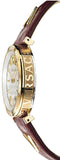 Buy Shop Versace V-Twist Silver Dial Red Leather Strap Watch for for Women - VELS00519 USA Online