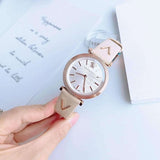Buy Shop Versace V-Twist White Dial White Leather Strap Watch for Women - VELS00419 USA Online