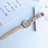 Buy Shop Versace V-Twist White Dial White Leather Strap Watch for Women - VELS00419 USA Online