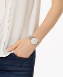 Buy Shop Versace V-Twist White Dial White Leather Strap Watch for Women - VELS00419 USA Online