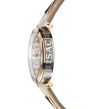 Buy Shop Versace V-Twist White Dial White Leather Strap Watch for Women - VELS00419 USA Online