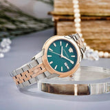 Buy Shop Versace V-Urban Green Dial Two Tone Steel Strap Watch for Men - VELQ00619 USA Online