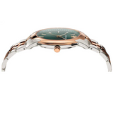 Buy Shop Versace V-Urban Green Dial Two Tone Steel Strap Watch for Men - VELQ00619 USA Online