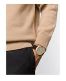 Buy Shop Versace V-Urban Quartz Grey Dial Brown Leather Strap Watch for Men - VELQ00219 USA Online