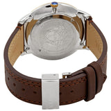 Buy Shop Versace V-Urban Quartz Grey Dial Brown Leather Strap Watch for Men - VELQ00219 USA Online