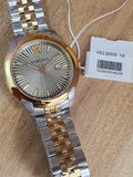Buy Shop Versace V-Urban Quartz Silver Dial Two Tone Steel Strap Watch for Men - VELQ00519 USA Online