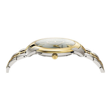 Buy Shop Versace V-Urban Quartz Silver Dial Two Tone Steel Strap Watch for Men - VELQ00519 USA Online
