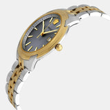 Buy Shop Versace V-Urban Quartz Silver Dial Two Tone Steel Strap Watch for Men - VELQ00519 USA Online