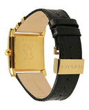 Buy Shop Versace VD-25 Diamonds Black Dial Black Leather Strap Watch for Women - VQF020015 USA Online
