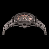 Buy Shop Versace Viamond Quartz Black Dial Grey Steel Strap Watch For Men - VEPO00520 USA Online