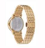 Buy Shop Versace Virtus Quartz Black Dial Gold Steel Strap Watch for Women - VEHC00619 USA Online
