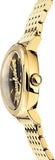 Buy Shop Versace Virtus Quartz Black Dial Gold Steel Strap Watch for Women - VEHC00619 USA Online