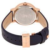 Buy Shop Versace Virtus Quartz Blue Dial Blue Leather Strap Watch for Women - VEHC00419 USA Online