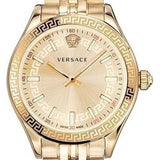 Buy Shop Versace Virtus Quartz Gold Dial Gold Steel Strap Watch for Women - VEHU00720 USA Online