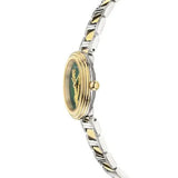 Buy Shop Versace Virtus Quartz Green Dial Two Tone Steel Strap Watch For Women - VET300821 USA Online