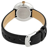 Buy Shop Versace Virtus Quartz White Dial Black Leather Strap Watch For Women - VET300421 USA Online