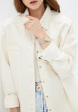 Buy Shop Versace Virtus Quartz White Dial Silver Steel Strap Watch For Women - VET300621 USA Online