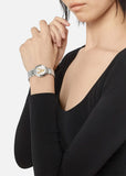 Buy Shop Versace Virtus Quartz White Dial Silver Steel Strap Watch For Women - VET300621 USA Online