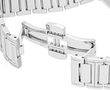 Buy Shop Versace Virtus Quartz White Dial Silver Steel Strap Watch For Women - VET300621 USA Online