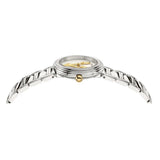Buy Shop Versace Virtus Quartz White Dial Silver Steel Strap Watch For Women - VET300621 USA Online