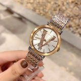 Buy Shop Versace Virtus Quartz White Dial Two Tone Steel Strap Watch for Women - VEHC00519 USA Online