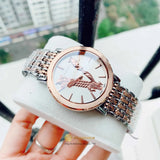 Buy Shop Versace Virtus Quartz White Dial Two Tone Steel Strap Watch for Women - VEHC00519 USA Online