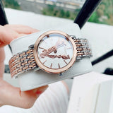 Buy Shop Versace Virtus Quartz White Dial Two Tone Steel Strap Watch for Women - VEHC00519 USA Online
