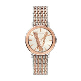 Buy Shop Versace Virtus Quartz White Dial Two Tone Steel Strap Watch for Women - VEHC00519 USA Online