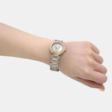 Buy Shop Versace Virtus Quartz White Dial Two Tone Steel Strap Watch For Women - VET300721 USA Online