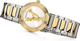 Buy Shop Versace Virtus Quartz White Dial Two Tone Steel Strap Watch For Women - VET300721 USA Online
