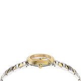 Buy Shop Versace Virtus Quartz White Dial Two Tone Steel Strap Watch For Women - VET300721 USA Online