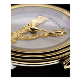 Buy Shop Versace Virtus Quartz White Dial Two Tone Steel Strap Watch For Women - VET300721 USA Online