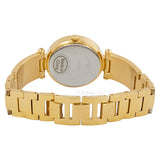 Buy Shop Guess Muse Crystals White Dial Rose Gold Steel Strap Watch For Women - W1008L2 USA Online