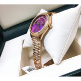Buy Shop Michael Kors Lauryn Pink Dial Rose Gold Steel Strap Watch for Women - MK3722 USA Online