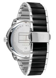 Buy Shop Tommy Hilfiger Sneaker Quartz Black Dial Two Tone Steel Strap Watch for Men - 1791619 USA Online