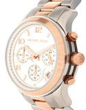 Buy Shop Michael Kors Runway Silver Dial Two Tone Steel Strap Watch for Women - MK5315 USA Online