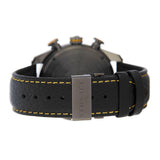 Buy Shop Versace V Ray Chronograph Grey Dial Black Leather Strap Watch for Men - VDB020014 USA Online