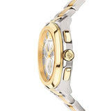 Buy Shop Versace Dylos Chronograph Silver Dial Two Tone Steel Strap Watch for Men - VQC030015 USA Online