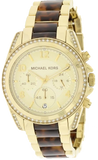 Buy Shop Michael Kors Blair Gold Dial Two Tone Steel Strap Watch for Women - MK6094 USA Online