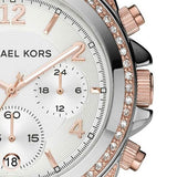 Buy Shop Michael Kors Blair Chronograph Silver Dial Silver Steel Strap Watch for Women - MK5459 USA Online