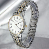 Buy Shop Tissot T Classic Desire White Dial Two Tone Watch For Men - T52.2.481.13 USA Online