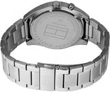 Buy Shop Tommy Hilfiger Deacan Blue Dial Silver Steel Strap Watch for Men - 1791551 USA Online