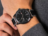 Buy Shop Tommy Hilfiger Sneaker Quartz Black Dial Two Tone Steel Strap Watch for Men - 1791619 USA Online