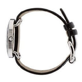 Buy Shop Marc Jacobs Amy Black Dial Black Leather Strap Watch for Women - MBM1163 USA Online