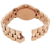 Buy Shop Marc Jacobs Marci Rose Gold Dial Rose Gold Steel Strap Watch for Women - MBM3099 USA Online